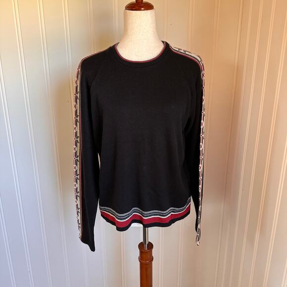 Vintage 90s Black Sweater M - Picture 1 of 7